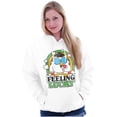 thumbnail image 1 of St Paddys Feeling Lucky Tootsie Owl Hoodie Sweatshirt Women Men Brisco Brands S, 1 of 6