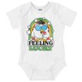 thumbnail image 1 of St Paddys Feeling Lucky Tootsie Owl Romper Boys or Girls Infant Baby Brisco Brands 18M, 1 of 7