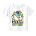 thumbnail image 1 of St Paddys Feeling Lucky Tootsie Owl Toddler Boy Girl T Shirt Infant Toddler Brisco Brands 18M, 1 of 6