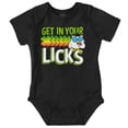 thumbnail image 1 of St Paddys Get In Your Licks Candy Owl Romper Boys or Girls Infant Baby Brisco Brands 12M, 1 of 7