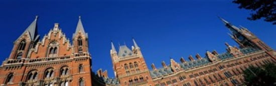 St Pancras Railway Station London England Canvas Art - Panoramic Images (36 x 12)