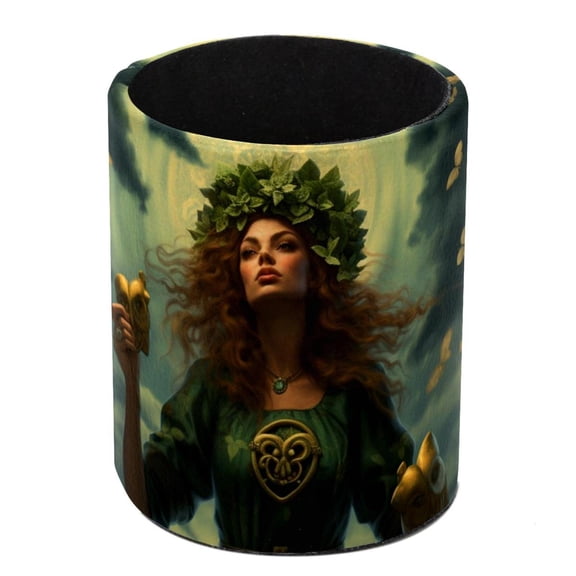 St. Parikh's Day Pen Holder Stand Cup Pencil Holder Organizer Makeup Brush Holders for Home Office Desk