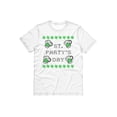 thumbnail image 1 of St. Party's Day St. Patrick's Day Shirt Large White, 1 of 1