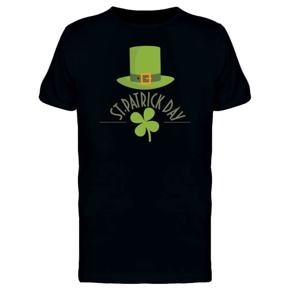 St. Patrick Day Green Top Hat Tee Men's -Image by Shutterstock