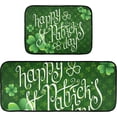 thumbnail image 1 of St.Patrick Day Kitchen Rugs and Mat 2 Pieces Set Cushioned Anti Fatigue Kitchen Mat Non Slip Runner Rug Washable Farmhouse Decor for Indoor Outdoor, 1 of 6