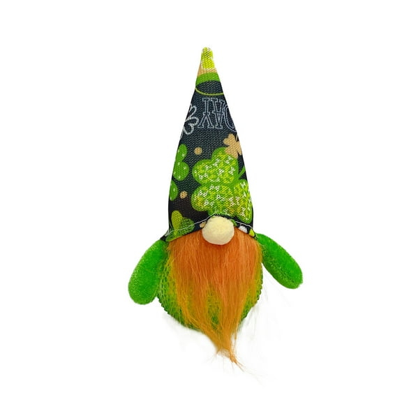 St. Patrick Day Lights Doll Pendant Home Holiday Dwarf Decoration Doll Holiday Decoration Festival Doll Ornaments Holiday Window Decoration Gnome