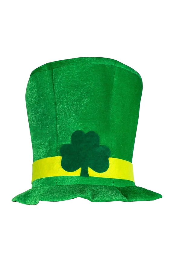 St. Patrick Day Tree Topper Hat Green Headwear Irish Top Head Accessory St. Patrick's Day Hats for Men Party Favors