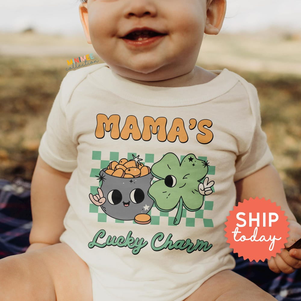 Patrick'S Day Baby Onesies, Lucky Charm Baby Outfit, Irish