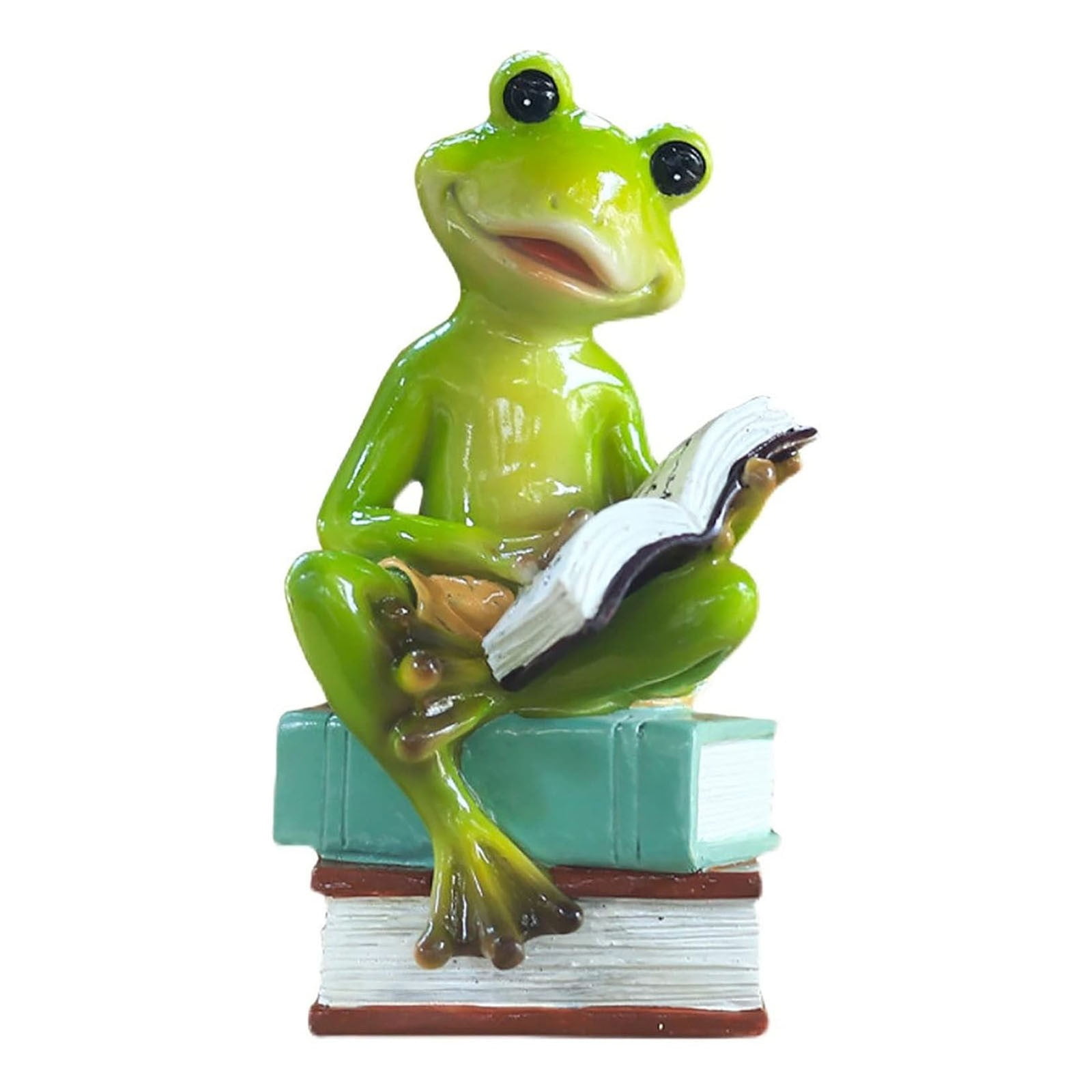 St. Patrick'S Day Desktop Ornament - Cute Funny Green Frog Figurine ...