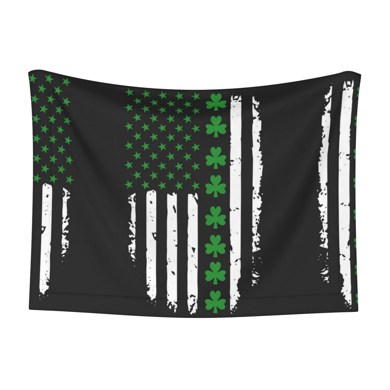 St. Patrick'S Day Irish America Flag Dog Blanket Soft Warm Flannel Cat Blanket Great Pet Throw for Cats Puppy Small Medium Large Dog