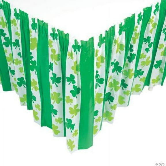St. Patrick'S Table Skirt - Party Supplies - 1 Piece