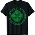 thumbnail image 1 of St. Patrick's Breastplate Lorica Prayer Catholic Irish Cross T-Shirt, 1 of 4