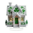 thumbnail image 1 of St. Patrick's Day 2D Shamrock Diamond-Painting House Ornament - 7.87In Sparkling Acrylic Table Window Decor for March 17, 1 of 8
