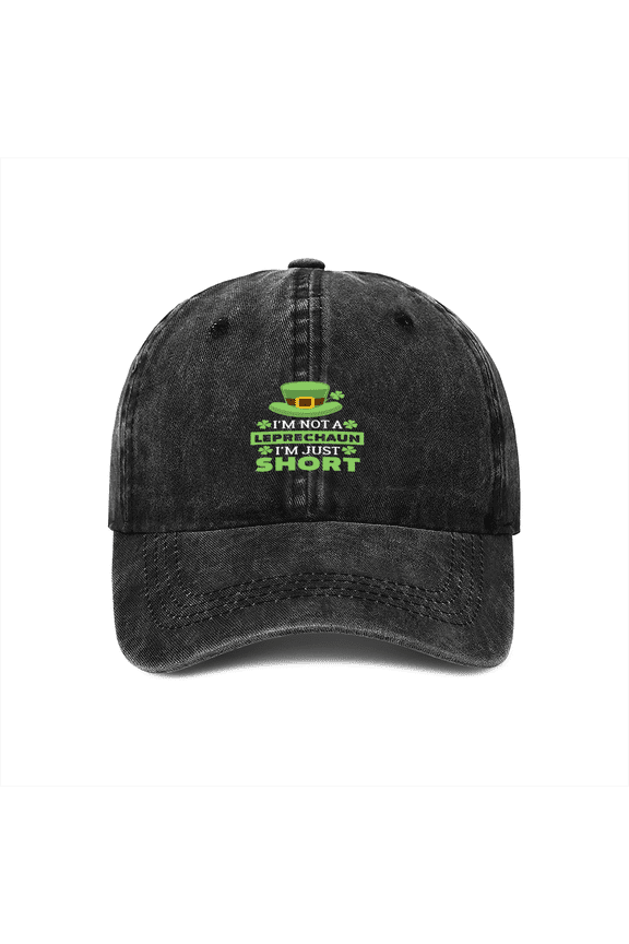 St. Patrick's Day 4 Leaf Clover Adjustable Baseball Cap - Irish Shamrock Hat for Men & Women