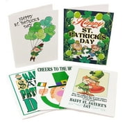 St Patrick's Day Assorted Card Pack - 15 St Patrick's Day Cards & Envelopes
