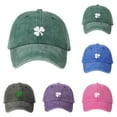 thumbnail image 1 of St Patrick's Day Baseball Cap Green Embroidered Shamrock Funny Unisex Hat, 1 of 4