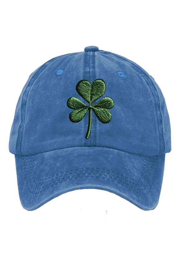 St. Patrick's Day Baseball Hat for Men Women Embroidery Shamrock Baseball Cap