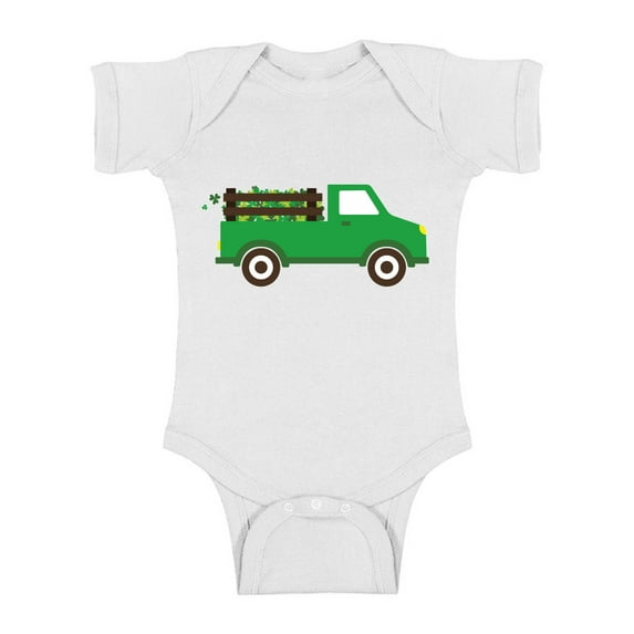 St Patrick's Day Bodysuit for Baby Boys My First Paddys Day Romper Newborn 6M 12M Irish One Piece Top