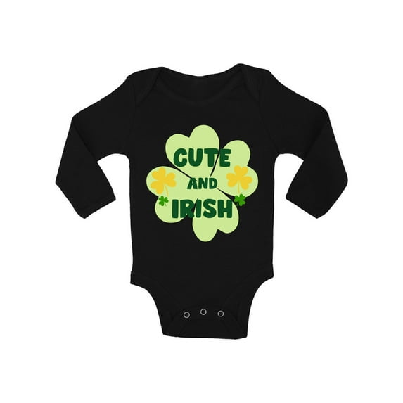 St Patrick's Day Bodysuit for Baby Girls My First Paddys Day Romper 12m 18 Month Irish One Piece Top