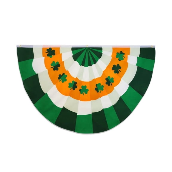 St. Patrick's Day Bunting Flag 5x3ft Poly