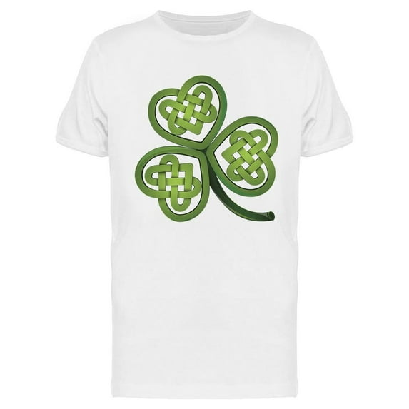 St. Patrick's Day Celtic Design T-Shirt Men -Image by Shutterstock, Male Small