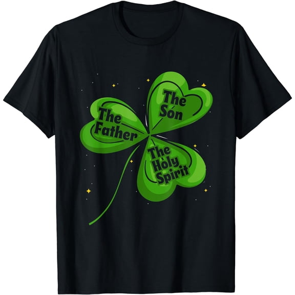 St Patrick's Day Christian Prayer Shamrock Christian Irish T-Shirt
