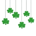 thumbnail image 1 of St. Patrick's Day Clover Pull String Flag Banner, Festive Party Decoration for Home, Door, and Event, Green Themed Holiday Banner to Celebrate Irish Tradition and Good Luck, 1 of 7