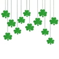 thumbnail image 1 of St. Patrick's Day Clover Pull String Flag Banner, Festive Party Decoration for Home, Door, and Event, Green Themed Holiday Banner to Celebrate Irish Tradition and Good Luck, 1 of 8