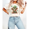 thumbnail image 1 of St Patrick's Day Cow Shirt, St Patrick's Day Shirt, Shamrock Shirt, St Patrick Shirt, Clover Shirt, Coquette St Patrick Shirt, 1 of 4