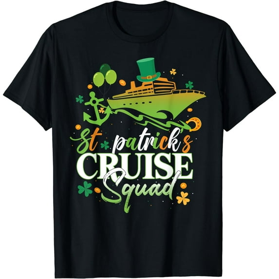 St Patrick's Day Cruise Squad Funny Family Matching T-Shirt