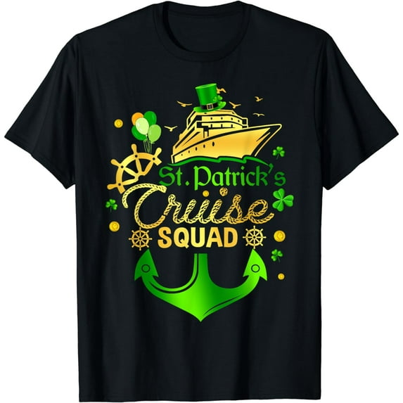 St Patrick's Day Cruise Squad Funny Family Matching T-Shirt