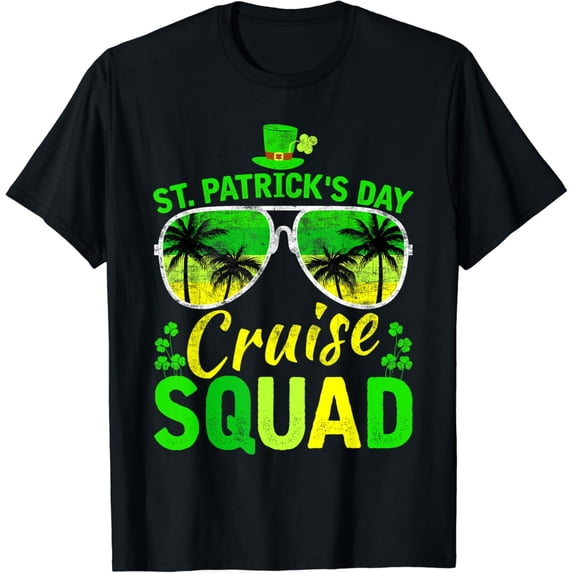 St Patrick's Day Cruise Squad Funny Family Matching T-Shirt