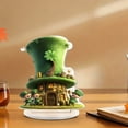 thumbnail image 1 of St Patrick's Day Decor, Green Four Leaf Clover Gnome Moon Acrylic Flatware Decoration for Table, Lucky Shamrock Party Centerpiece, for Holiday Parties and Irish Themed Dinners Shamrock Design, 1 of 7