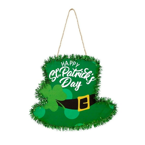 St. Patrick's Day Decorations St. Patrick's Day Door Sign Welcome Sign Wooden Farmhouse Home Sign Door Sign for St. Patrick's Day Front Door Farmhouse Outdoor Home