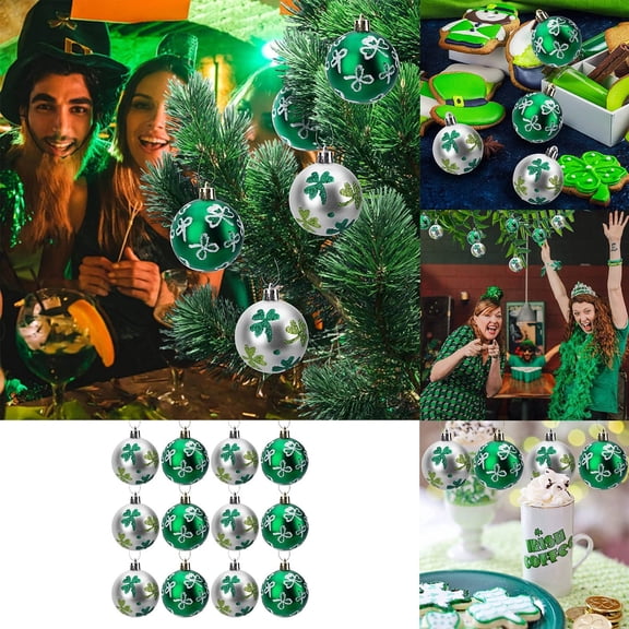 St. Patrick's Day Decorations St. Patrick's Day Irish Festival Decorations Straw Hat Party Decorative Pendants