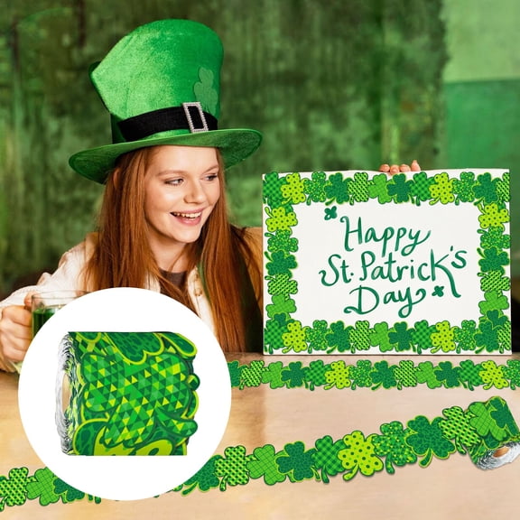 St Patrick's Day Decorative Stickers Festive Irish for Windows Walls Party Decorations Bring Good Luck Home