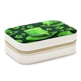 thumbnail image 1 of St. Patrick's Day Decorative Velvet Jewelry Box with Removable Compartment - Portable Necklace Organizer - Great Gift!, 1 of 7