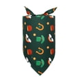 thumbnail image 1 of St. Patrick's Day Dog Bandana Set 1 PCS - Medium Green Irish Pattern Pet Scarf, Tie-On Festive Costume Accessory for Small Medium Cats & Dogs, 1 of 5