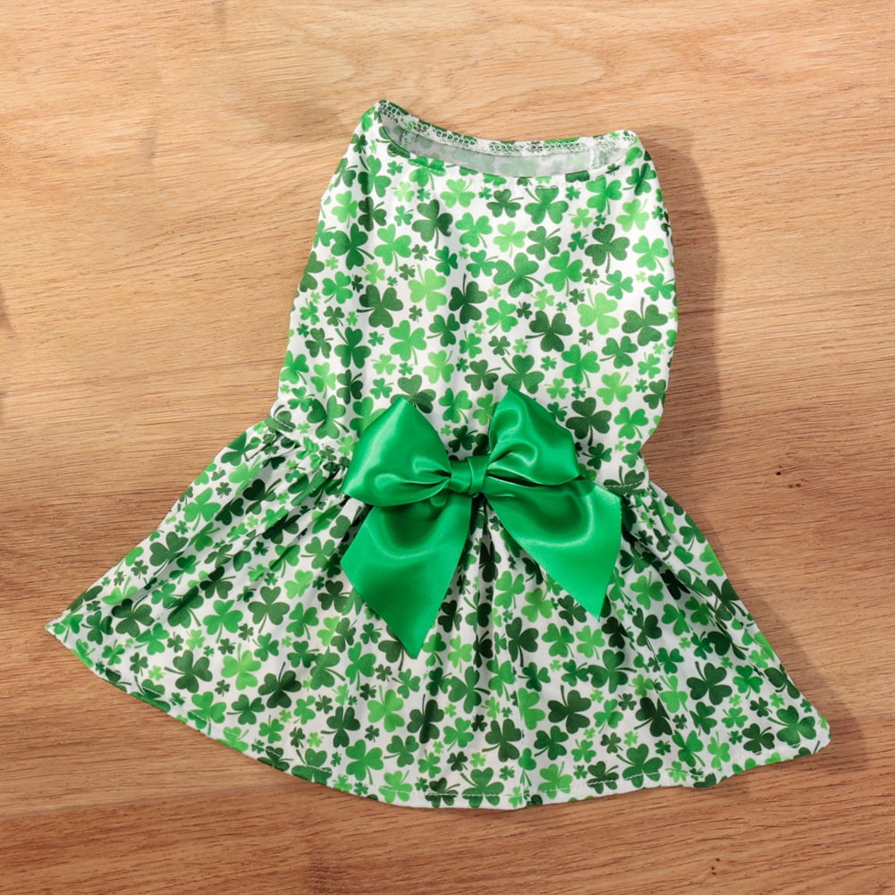 St. Pawtricks & Easter Dog Tutu Dress (Available in any pattern from this preorder)
