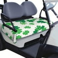 thumbnail image 1 of St. Patrick's Day Festive Golf Cart Seat Protector 51"x31" Universal Front Bench Towel Blanket Durable Comfortable, 1 of 8