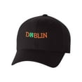 thumbnail image 1 of St Patrick's Day Fitted Hat, Four Leaf Clover Flex Fit Baseball Hat - Dublin, 1 of 3
