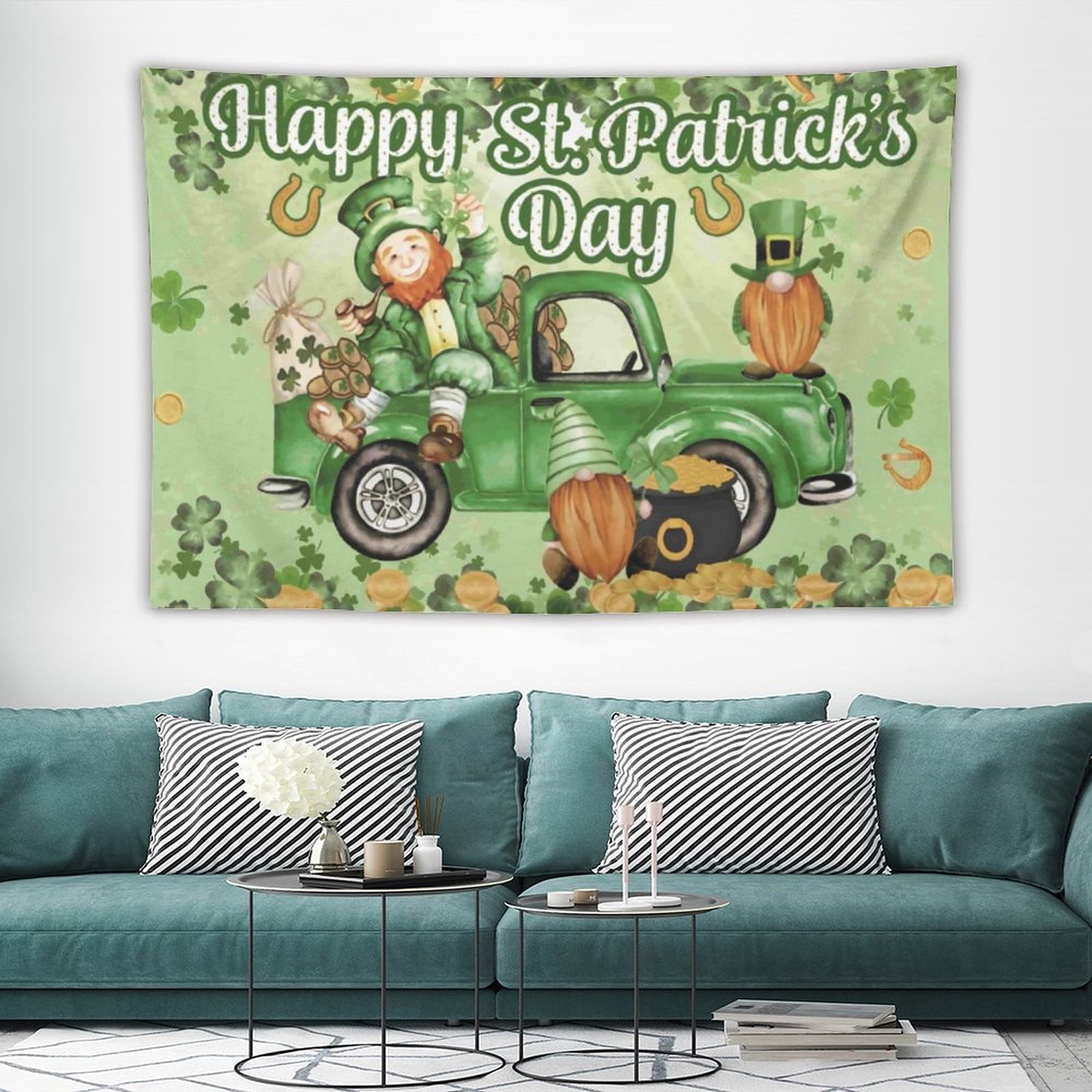 St. Patrick's Day Flag Album Tapestry Wall For Living Room Bedroom Dorm