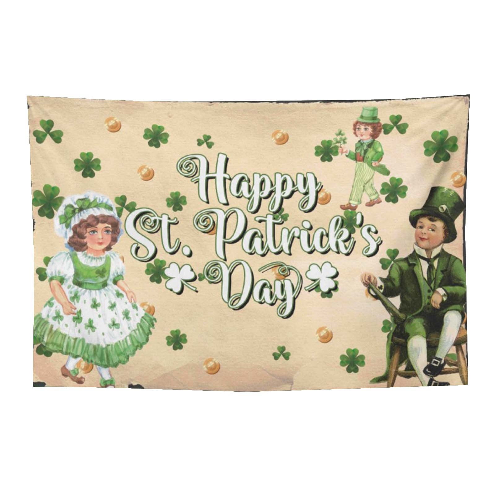 St. Patrick's Day Flag Album Tapestry Wall Porch Flag Poles for 3 X 5 ...