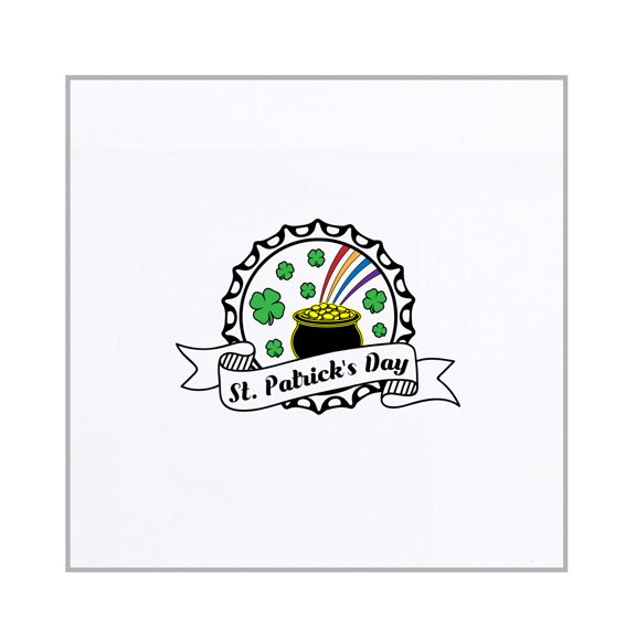 St Patrick's Day Flags, 4 Leaf Clover Banners, St Patricks Day Shamrock Flags