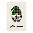 thumbnail image 1 of St. Patrick’s Day Garden Flag – 12.6x18.5 Inch Shamrock Yard Banner for Outdoor Courtyard Patio Porch Decor, Irish Holiday Party Decoration, 1 of 5