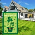 thumbnail image 1 of St Patrick's Day Garden Flag 12x18 Inch Double Sided Irish Lucky Shamrock Garden Flag 3ply Durable Polyester for Outdoor House Indoor Yard Holiday Decoration, 1 of 5