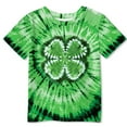 thumbnail image 1 of St. Patrick's Day Girls Boys Shirts 10-12 3D Print Graphic Tees Short Sleeve Casual Round Neck T-Shirt Shamrock Printed Shirt Summer Clothes Z26-Green 4-5 Years, 1 of 4