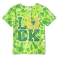 thumbnail image 1 of St. Patrick's Day Girls Boys Shirts 10-12 3D Print Graphic Tees Short Sleeve Casual Round Neck T-Shirt Shamrock Printed Shirt Summer Clothes Z27-Green 3-4 Years, 1 of 4