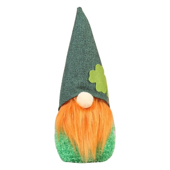 St. Patrick's Day Gnome Decoration, Irish Faceless Doll for Home Decor, Holiday Gift for Girlfriends, Kids, and Collectors, Perfect for Tiered Tray and Table Decor