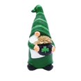 thumbnail image 1 of St. Patrick's Day Gnome Figurine - Irish Resin Gnome Ornament for Holiday Decorations, St. Patrick’s Day Decor, Leprechaun Statue for Home and Garden, Festive Seasonal Gift B, 1 of 5